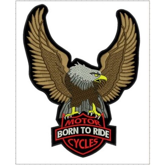 Nášivka orol BornTR veľká